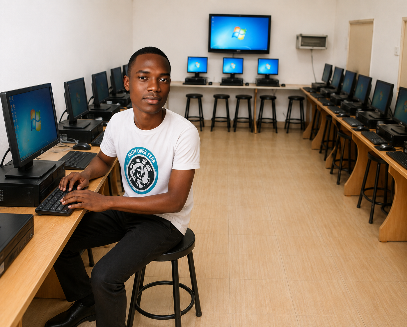 Ascopy Computer School classroom